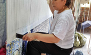 广元市苍溪县依托省级非遗真丝地（挂）毯建立传习所