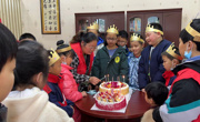 南充仪陇爱心志愿者为留守儿童过别样“集体生日”