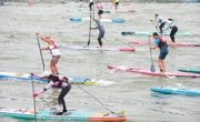 岷江之上 全国600名桨板选手在青神角逐23枚金牌
