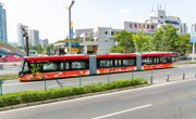 成都上线智轨 市民可直达大运会主场馆