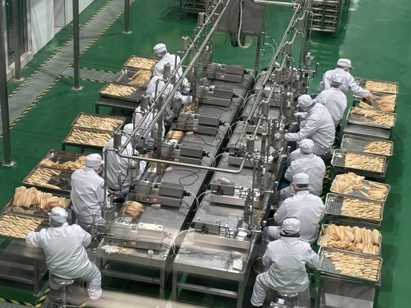 冻粑标准化生产车间