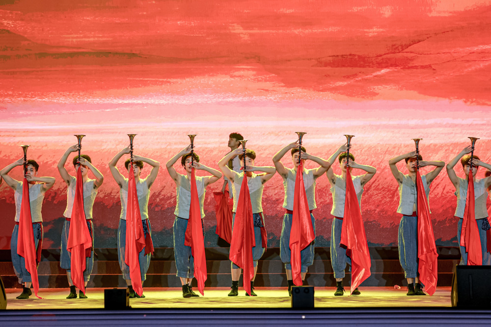 图为演出现场