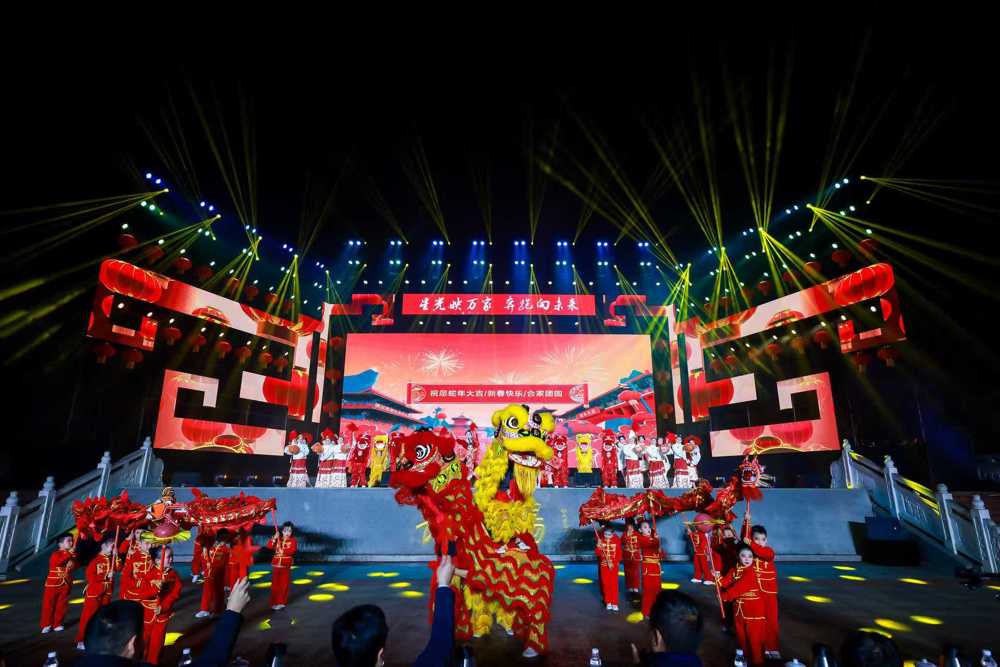 图为晚会现场