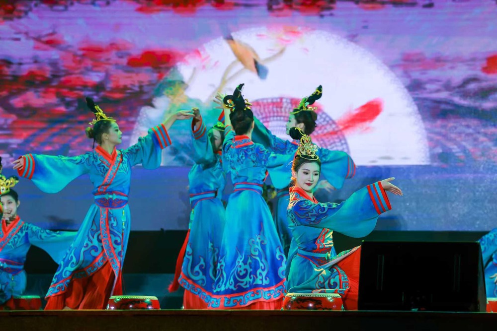 图为晚会现场