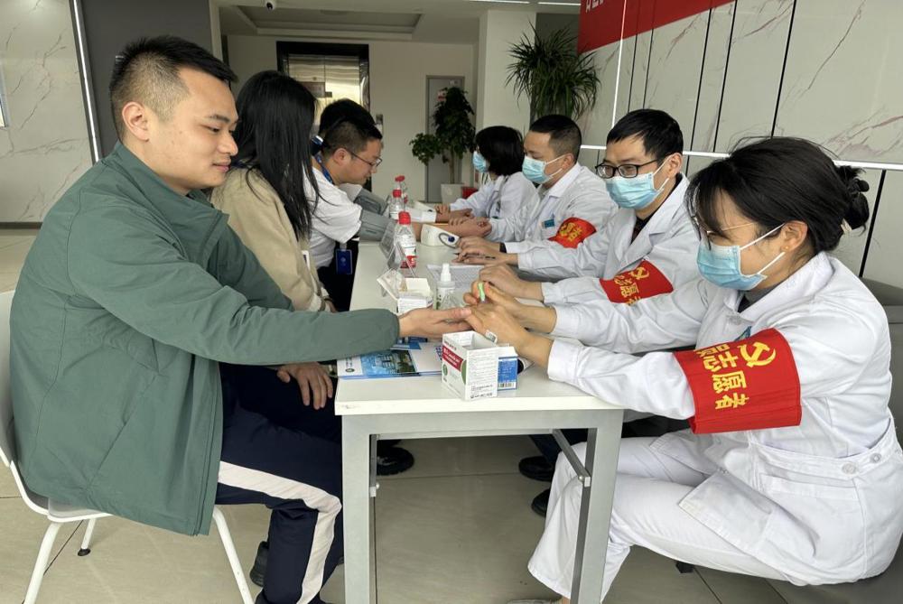 义诊现场