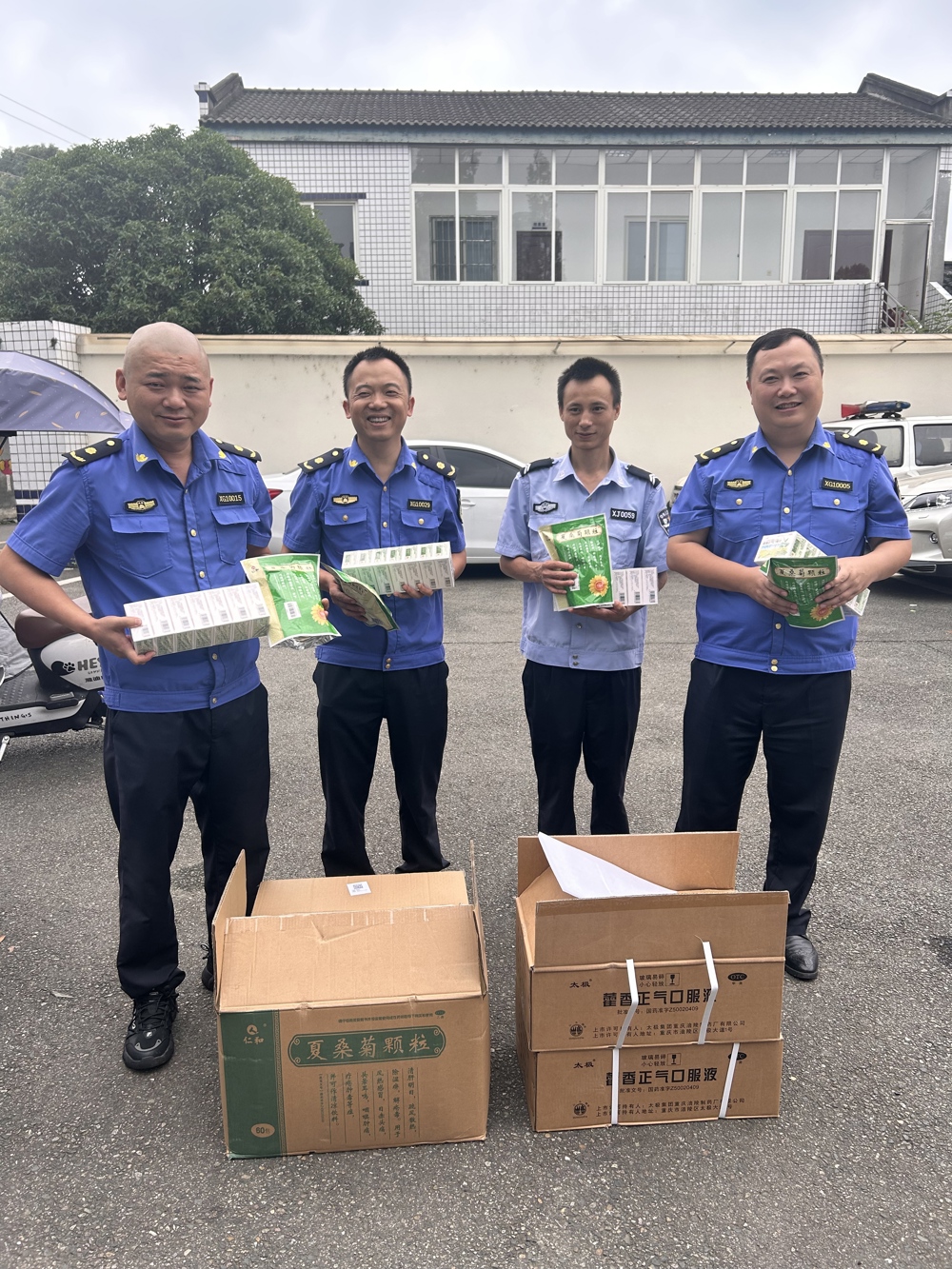 成都市新津区宝墩镇总工会开展2025年夏季送清凉活动
