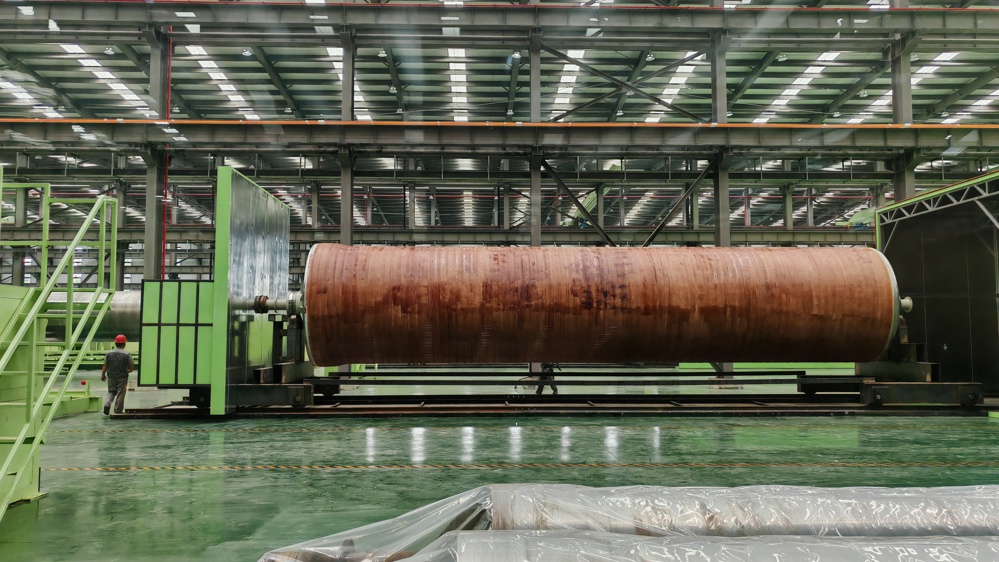 竹缠绕管道生产线