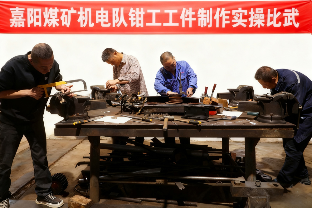 【嘉阳集团】嘉阳煤矿机电队技术比武以赛促学强技