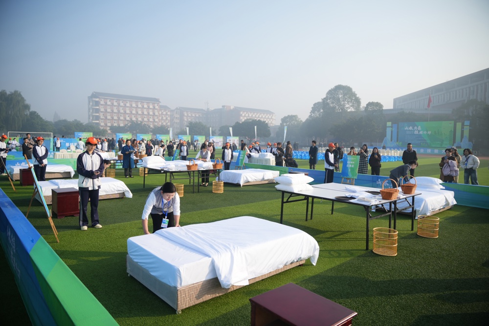 客房服务比赛现场