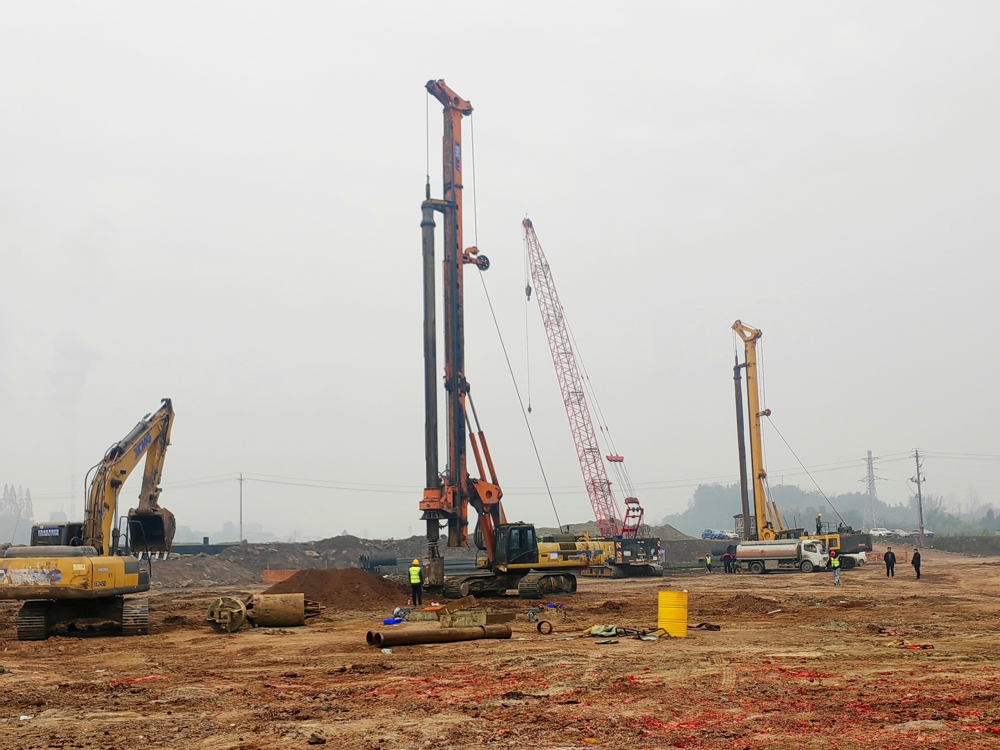 施工现场（省国资委供图）