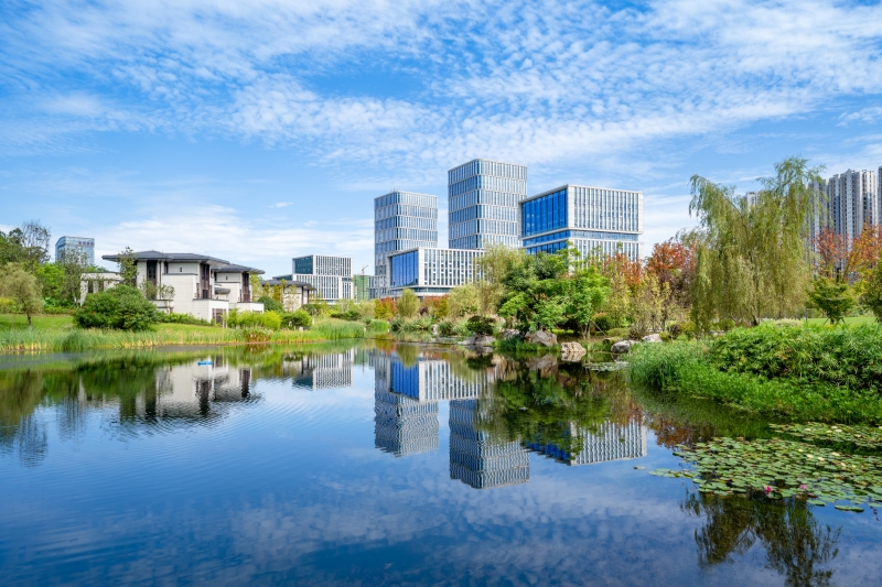 图为宜宾三江新区科创中心