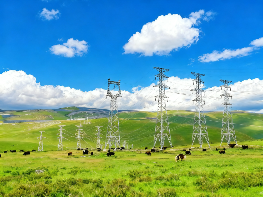 索绒光伏电站铁塔组立