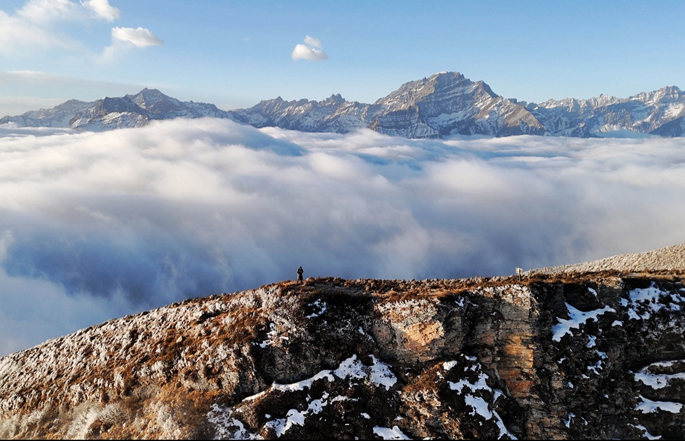 虎牙藏族乡冬季景观（唐汉 摄）