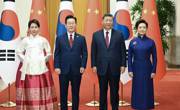习近平同韩国总统李在明举行会谈