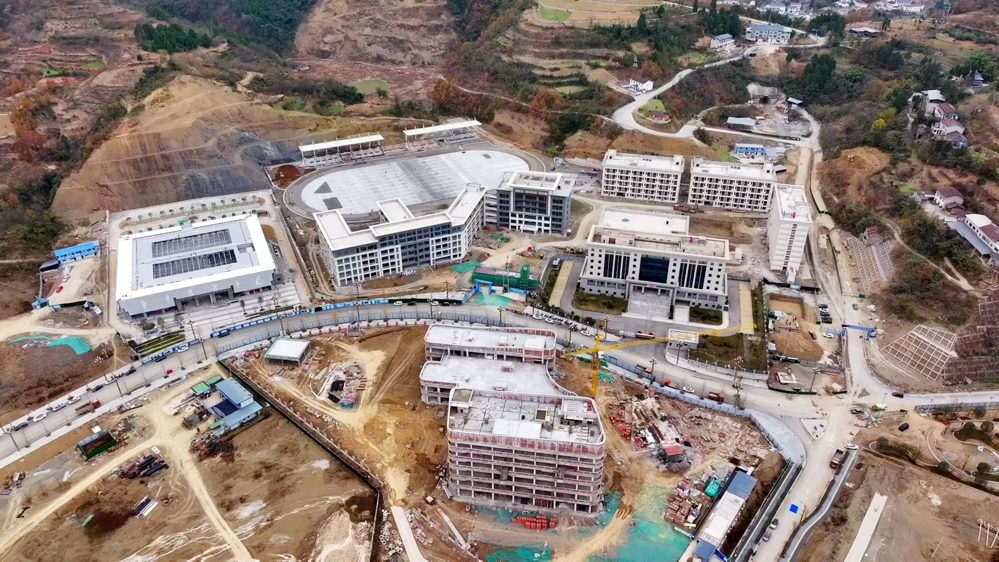 即将建成投用的金堆新区