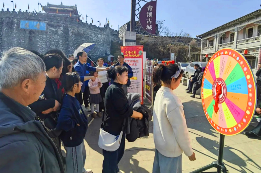 青溪古城活动现场