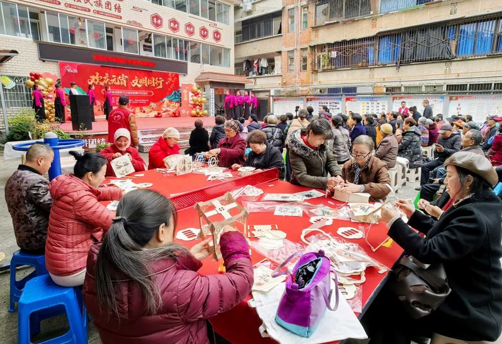 活动现场（胡宇 摄）