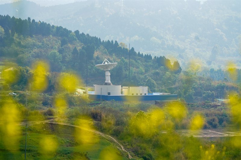 图为接收站外景