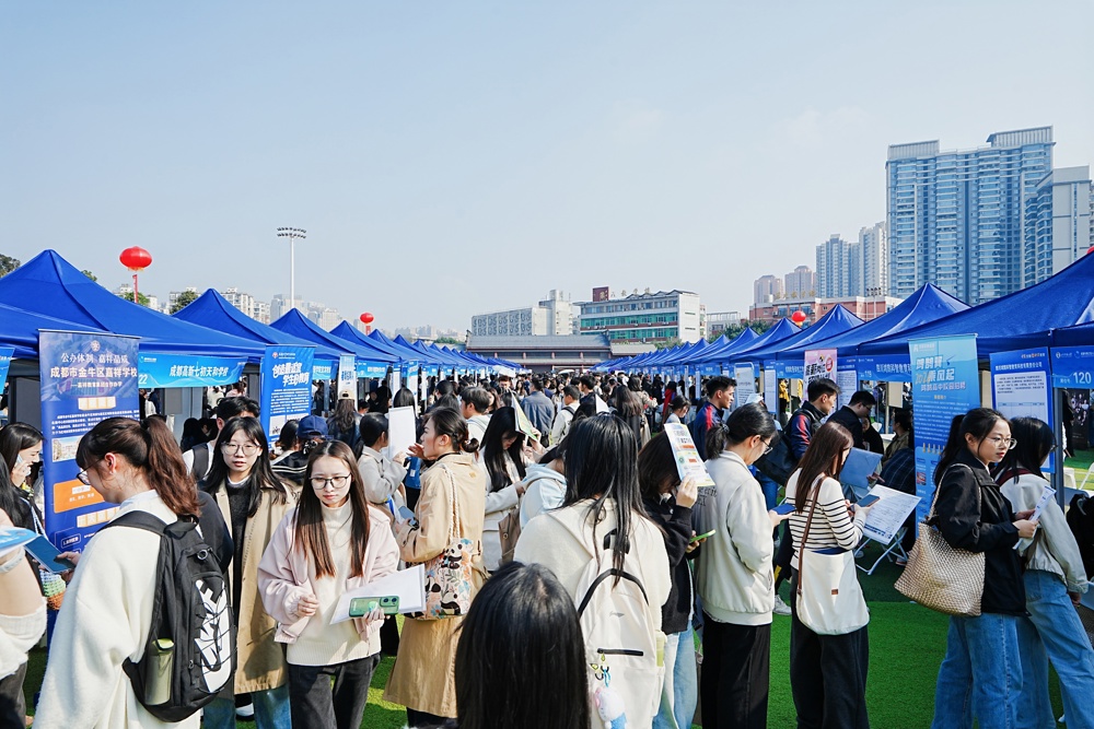 招聘会现场2