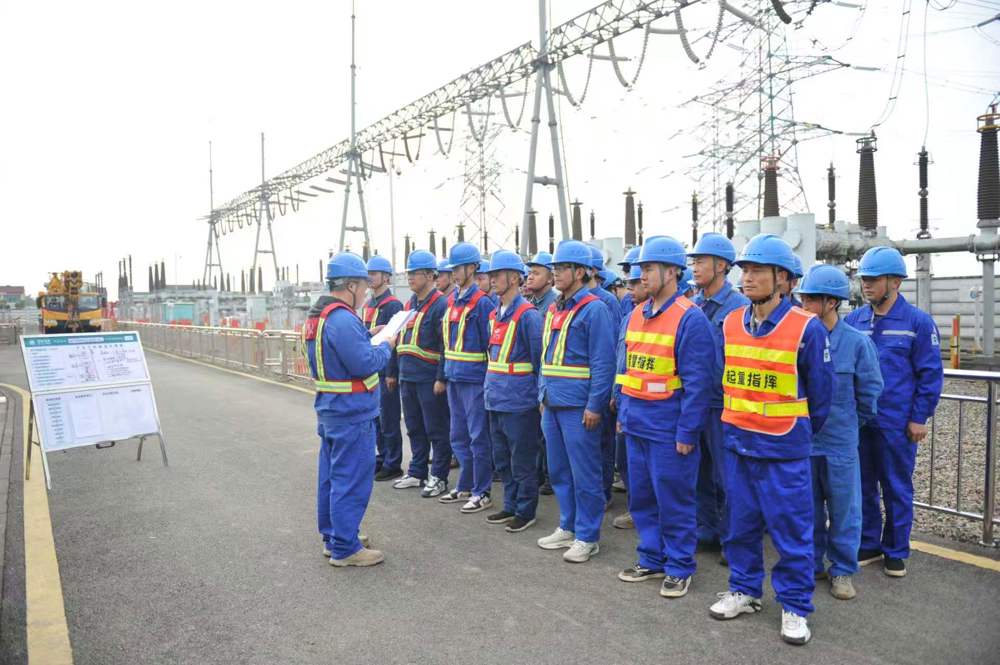 增容改造工程施工队伍集结（梁珊摄）
