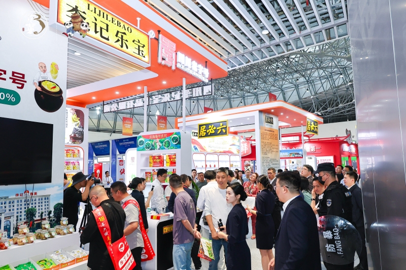 “泡博会”展厅一角