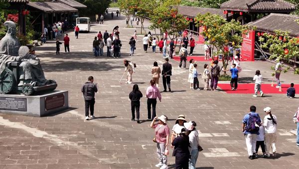 广元朝天区：文旅融合添活力 “五一”假期人气旺