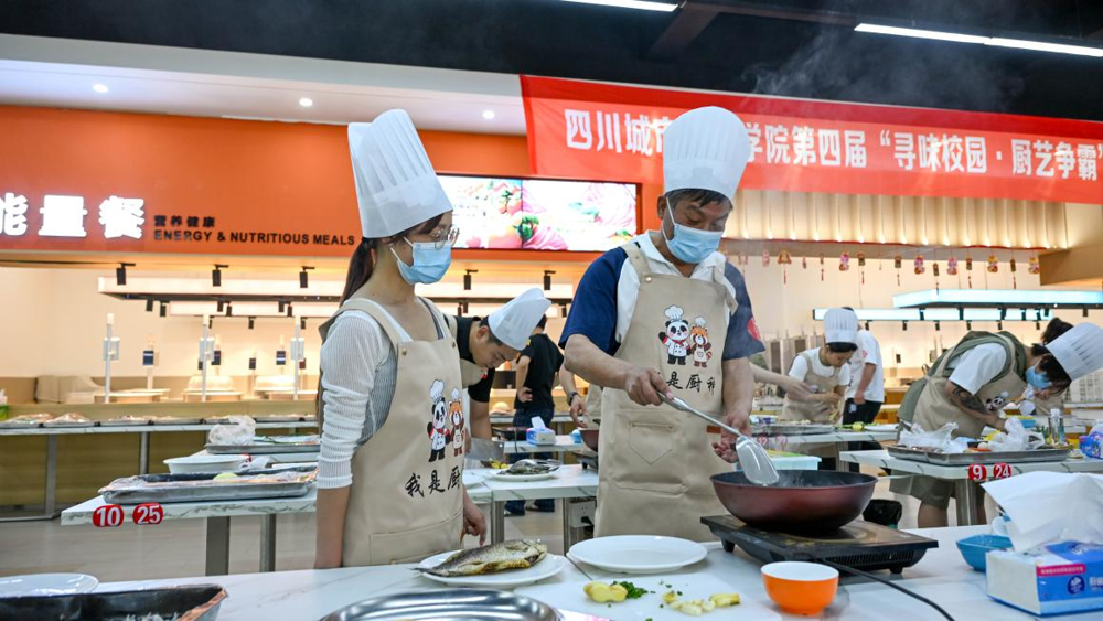 厨艺大赛现场（受访单位供图）