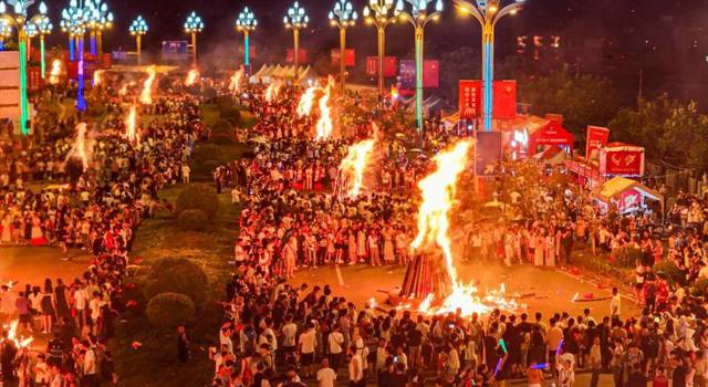 8月8日来四川西昌参加火把狂欢！这份“火力地图”请查收