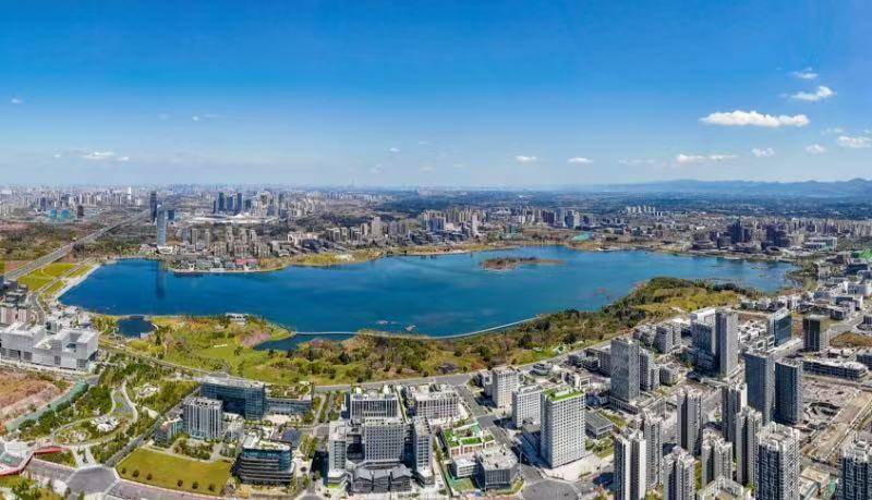 俯瞰西部（成都）科学城。四川天府新区科学技术局供图
