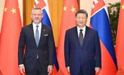 习近平同斯洛伐克总统佩列格里尼会谈