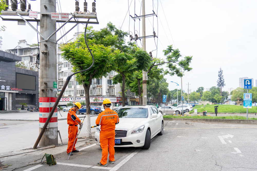 电力施工现场
