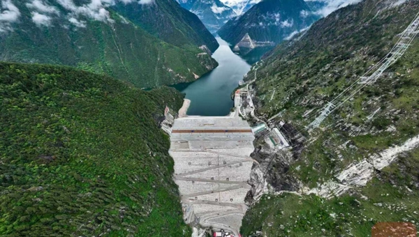 世界第一高坝大渡河双江口水电站实现一期机组全投目标